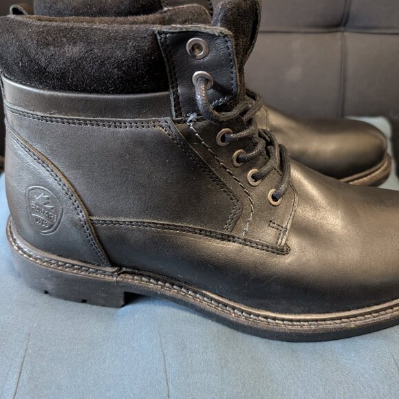 Pajar Mele Waterproof Leather Insulated Boots - Black size 9 - 9.5 - Picture 4 of 7